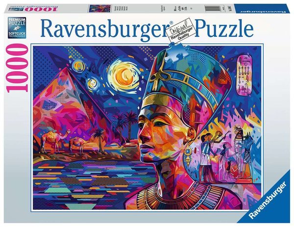 Ravensburger Puzzle 16946 - 1000 Teile - Nefertiti on the Nile