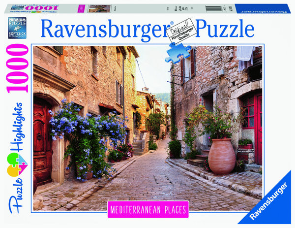 Ravensburger Puzzle 14975 - 1000 Teile - Mediterranean Places - France