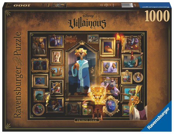 Ravensburger Puzzle 15024 - 1000 Teile - Die Disney Villainous - Prince John
