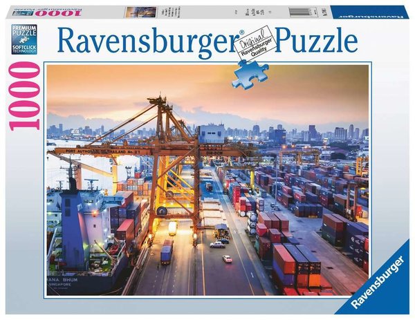 Ravensburger Puzzle 17091 - 1000 Teile - Hafen in Hamburg