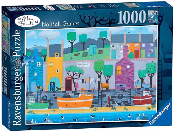 Ravensburger Puzzle 16427 - 1000 Teile - Alisa Black - No Ball Games