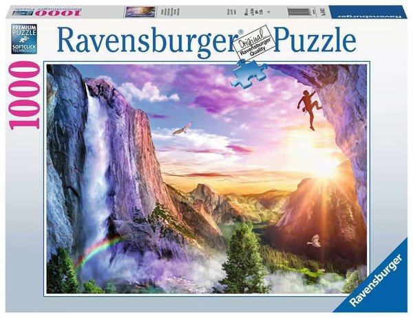 Ravensburger Puzzle 16452 - 1000 Teile - Climber's Delight - Bergsteigerglück