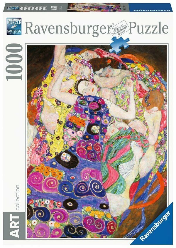 Ravensburger Puzzle 15587 - 1000 Teile - ART collection - Gustav Klimt - La Vergine