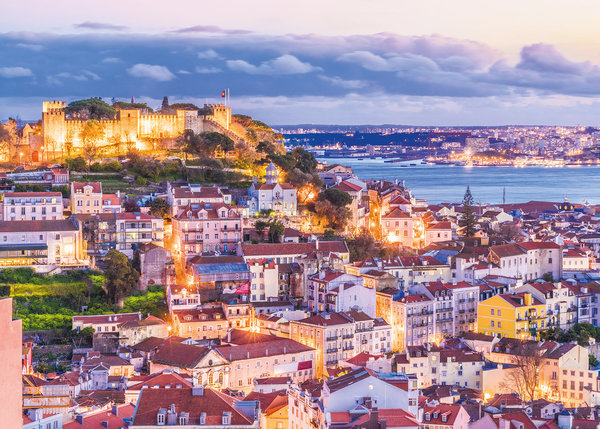 Ravensburger Puzzle 17183 - 1000 Teile - Blick über Lissabon - Portugal