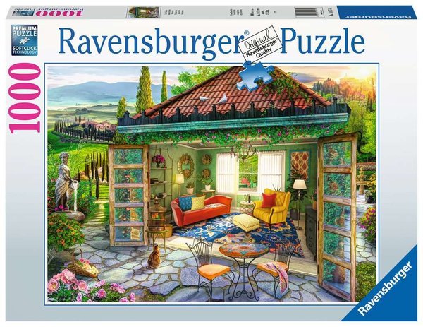 Ravensburger Puzzle 16947 - 1000 Teile - Jason Taylor - Tuscan Oasis