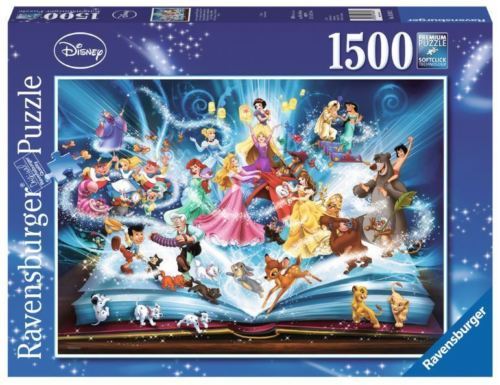 Ravensburger Puzzle 16318 - 1500 Teile - Disney's magisches Märchenbuch - Rarität