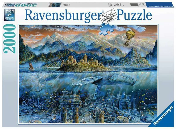 Ravensburger Puzzle 16464 - 2000 Teile - Wisdom Whale - Rarität