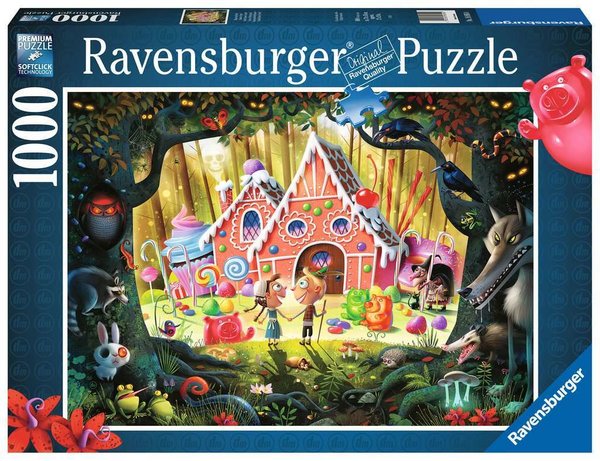 Ravensburger Puzzle 16950 - 1000 Teile - Hänsel und Gretel