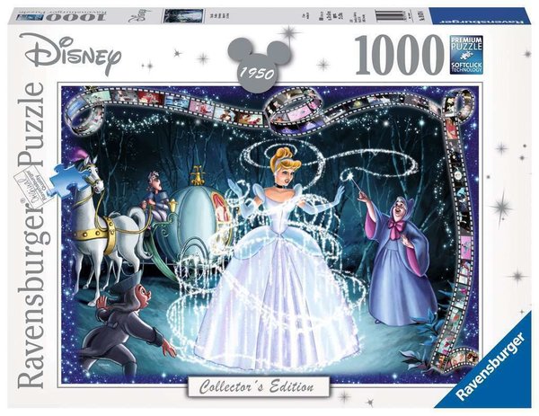 Ravensburger Puzzle 19678 - 1000 Teile - Disney Collector's Edition - Cinderella