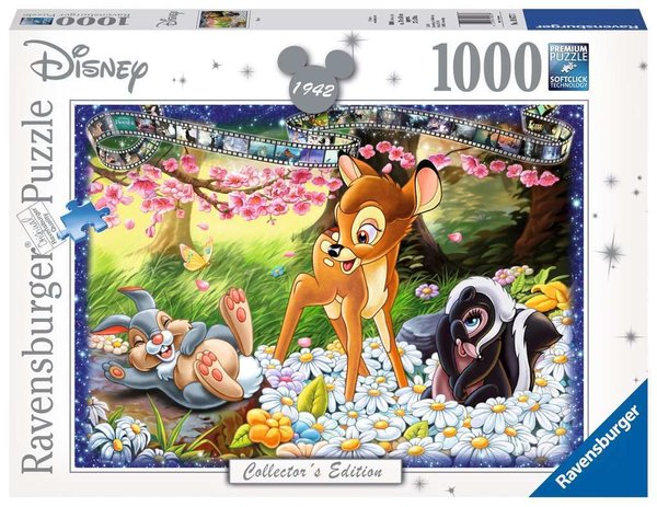 Ravensburger Puzzle 19677 - 1000 Teile - Disney Collector's Edition - Bambi
