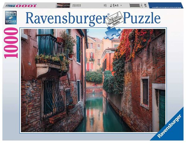 Ravensburger Puzzle 17089 - 1000 Teile - Herbst in Venedig