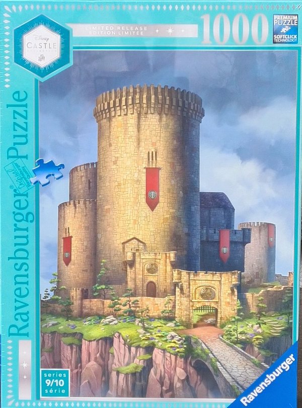 Ravensburger Puzzle 16496 - 1000 Teile - Disney Castle Collection Nr. 9  - Merida's Castle