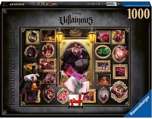 Ravensburger Puzzle 16521 - 1000 Teile - Die Disney Villainous - Ratigan