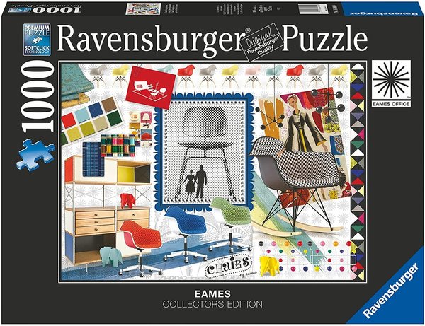 Ravensburger Puzzle 16900 - 1000 Teile - EAMES COLLECTORS EDITION - Eames Design Spectrum