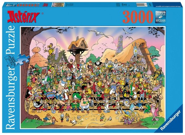 Ravensburger Puzzle 14981 - 3000 Teile - Abendstimmung bei Asterix