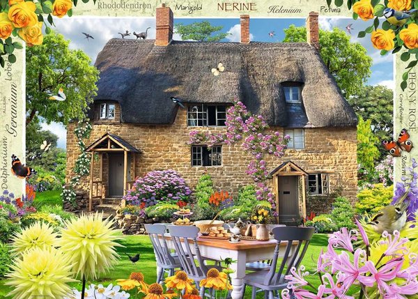 Ravensburger Puzzle 16873 - 1000 Teile - Country Cottage Collection 14 - Baker's Cottage