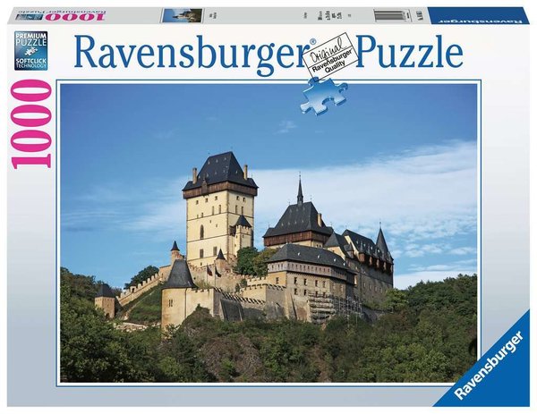 Ravensburger Puzzle 16865 - 1000 Teile - Tschechien Collection - Karlštejn