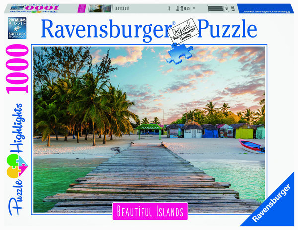 Ravensburger Puzzle 16912 - 1000 Teile - Beautiful Islands - Karibische Insel