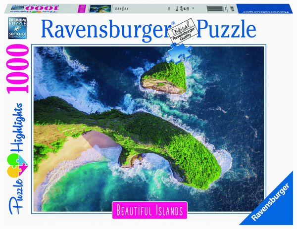 Ravensburger Puzzle 16909 - 1000 Teile - Beautiful Islands - Indonesia