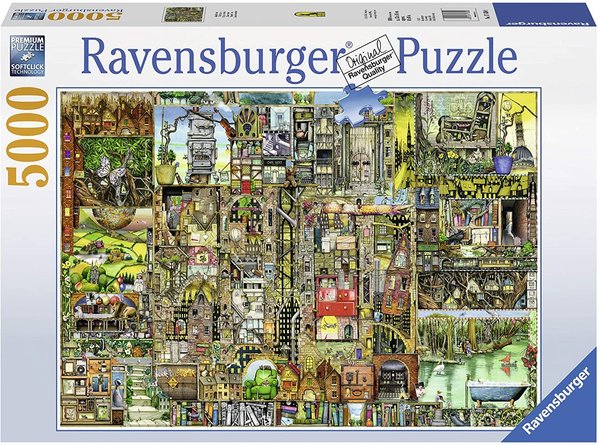 Ravensburger Puzzle 17430  - 5000 Teile - Colin Thompson - Skurrile Stadt