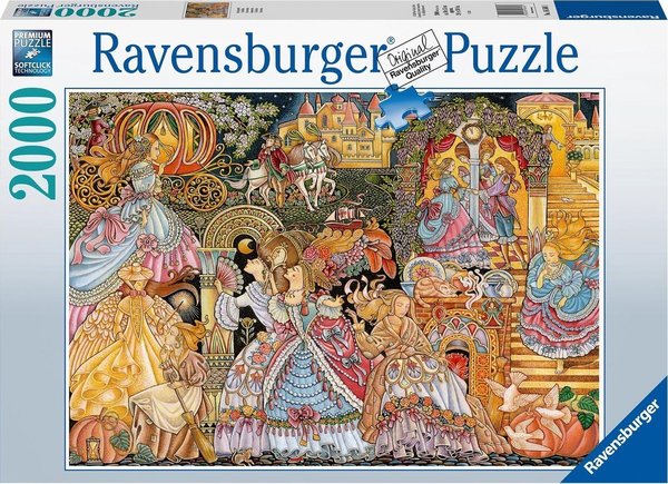 Ravensburger Puzzle 16568 - 2000 Teile - Cinderella