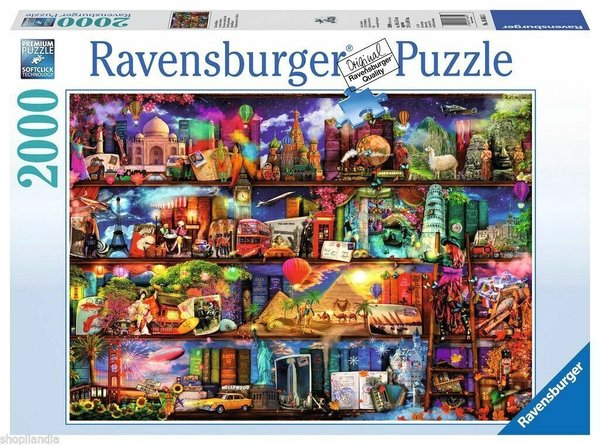 Ravensburger Puzzle 16685 - 2000 Teile - Aimee Stewart - Welt der Bücher
