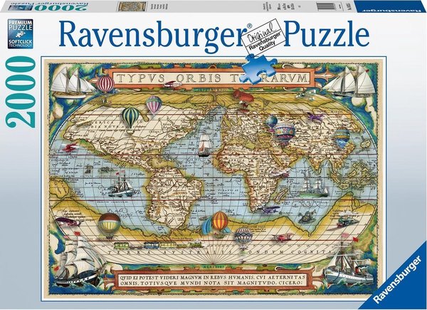 Ravensburger Puzzle 16825 - 2000 Teile - Around the World