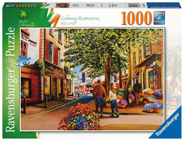 Ravensburger Puzzle 16778 - 1000 Teile - Irish Collection No. 2 - Galway Romance