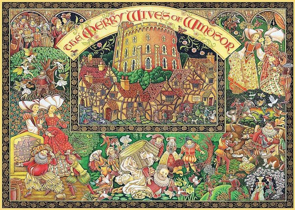 Ravensburger Puzzle 16809 - 1000 Teile - Windsor Wives