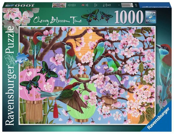 Ravensburger Puzzle 16764 - 1000 Teile - Véronique Oodian - Cherry Blossom Time