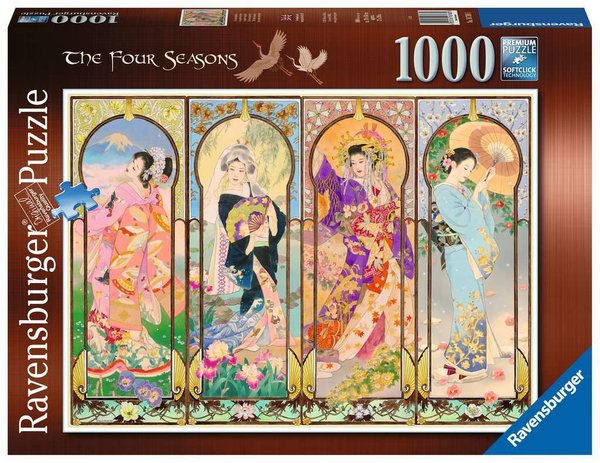 Ravensburger Puzzle 16768 - 1000 Teile - Haruyo Morita - The Four Seasons