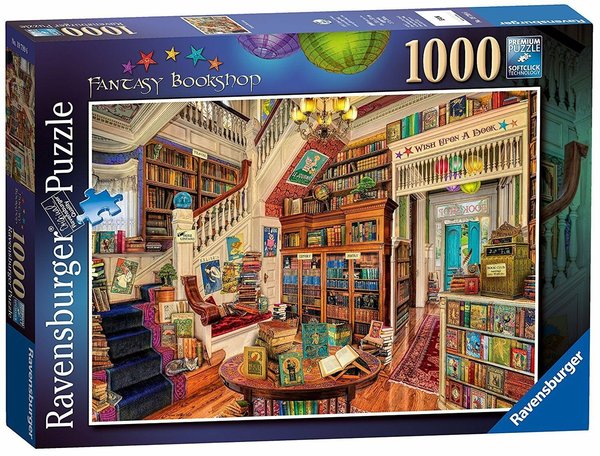 Ravensburger Puzzle 19799 - 1000 Teile - Aimee Stewart - The Fantasy Bookshop