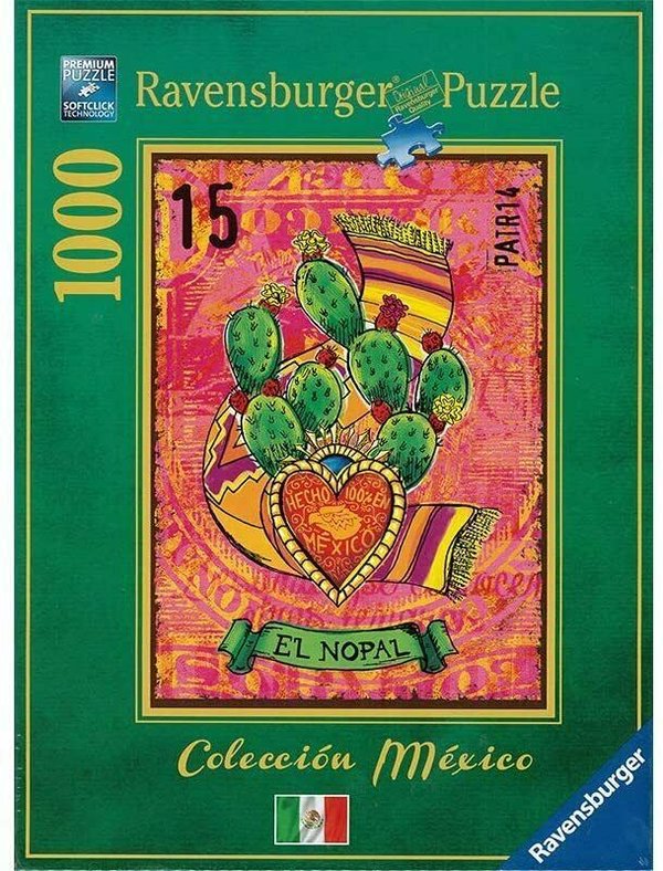 Ravensburger Puzzle 16541 - 1000 Teile - Colección México - Die Kaktusfeige