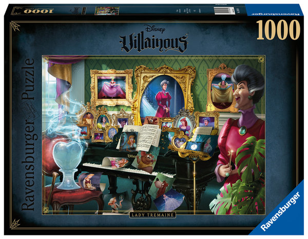 Ravensburger Puzzle 16891 - 1000 Teile - Die Disney Villainous - Lady Tremaine