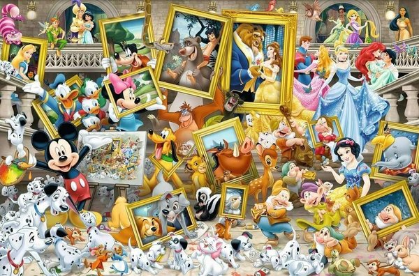 Ravensburger Puzzle 17432  - 5000 Teile - Mickey als Künstler