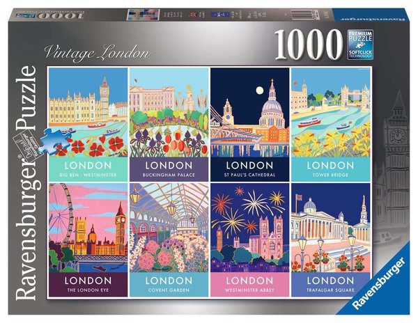 Ravensburger Puzzle 16960 - 1000 Teile - Vintage London