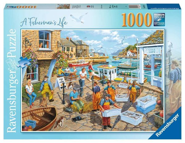 Ravensburger Puzzle 16921 - 1000 Teile - Steve Cummins - Fisherman's Life