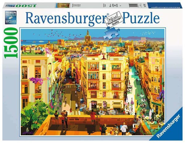 Ravensburger Puzzle 17192 - 1500 Teile - Dining in Valencia