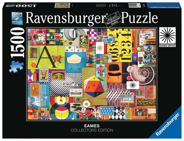 Ravensburger Puzzle 16951 - 1500 Teile - EAMES Collectors Edition - House of Cards