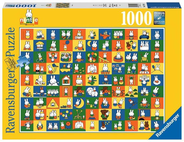 Ravensburger Puzzle 17154 - 1000 Teile - 99 Nijntjes