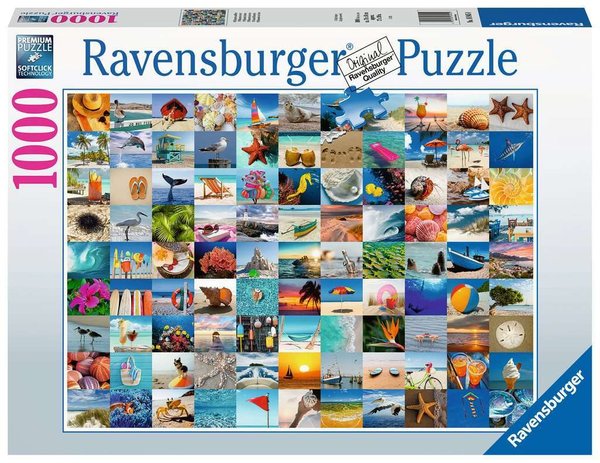 Ravensburger Puzzle 16945 - 1000 Teile - 99 Seaside Moments
