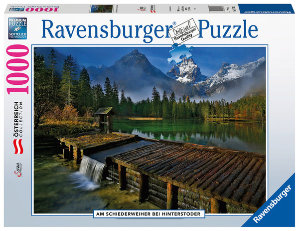 Ravensburger Puzzle 17262 - 1000 Teile - Österreich collection - Am Schiederweiher bei Hinterstoder