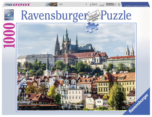Ravensburger Puzzle 19741 - 1000 Teile - Tschechien Collection - Prager Burg - Rarität