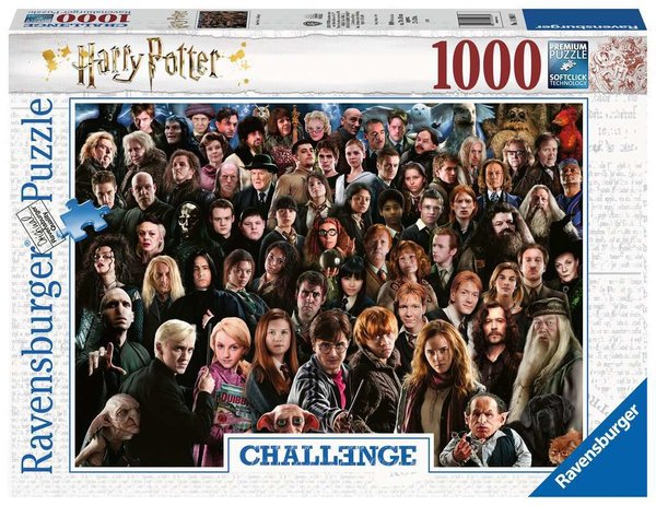 Ravensburger Puzzle 14988 - 1000 Teile - Challenge - Harry Potter
