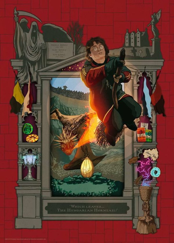 Ravensburger Puzzle 16518 - 1000 Teile - Harry Potter und das Trimagische Turnier
