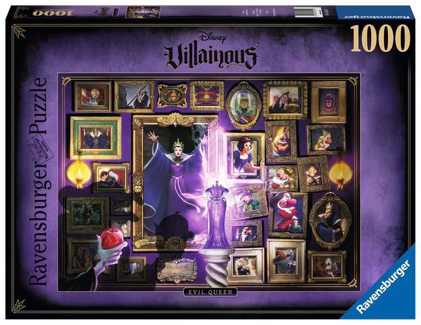 Ravensburger Puzzle 16520 - 1000 Teile - Die Disney Villainous - Evil Queen