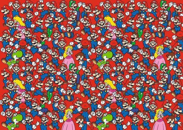 Ravensburger Puzzle 16525 - 1000 Teile - Challenge - Super Mario