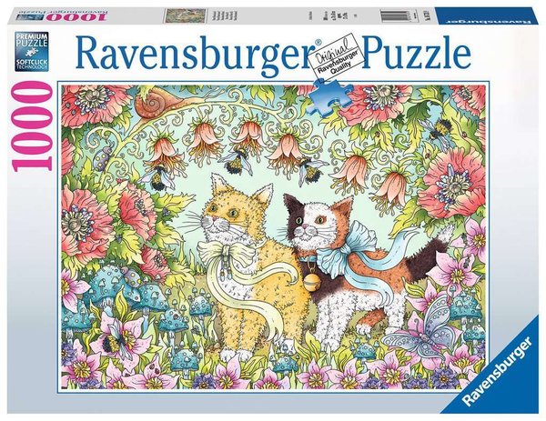 Ravensburger Puzzle 16731 - 1000 Teile - Kätzchenfreundschaft