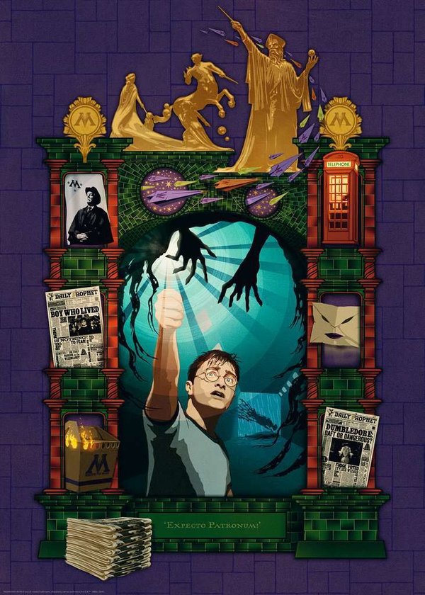 Ravensburger Puzzle 16746 - 1000 Teile - Harry Potter und der Orden des Phönix
