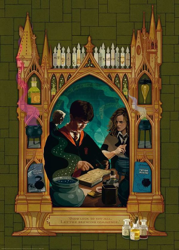 Ravensburger Puzzle 16747 - 1000 Teile - Harry Potter und der Halbblutprinz